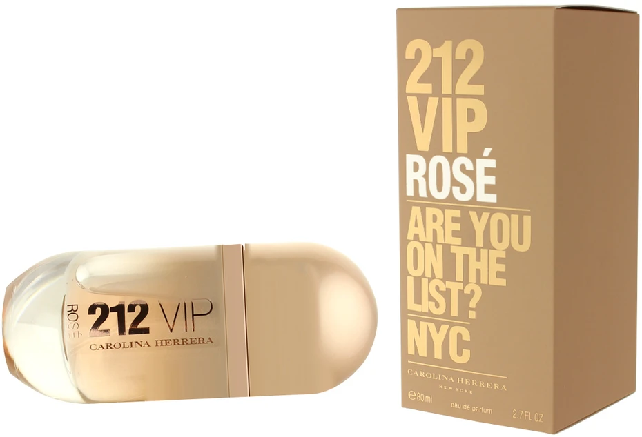 Kvepalai moterims Carolina Herrera 212 VIP Rose EDP, 80 ml