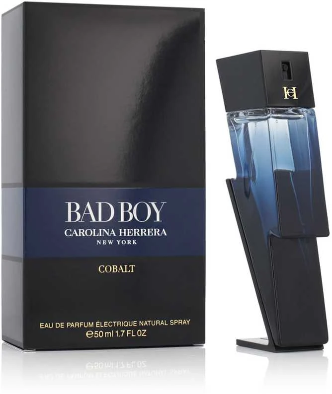 Carolina Herrera Bad Boy Cobalt EDP parfumuotas vanduo vyrams, 50 ml