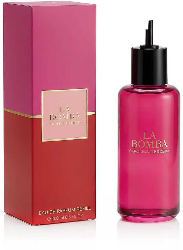 Carolina Herrera La Bomba EDP Refill parfumuotas vanduo moterims-papildymas, 200 ml
