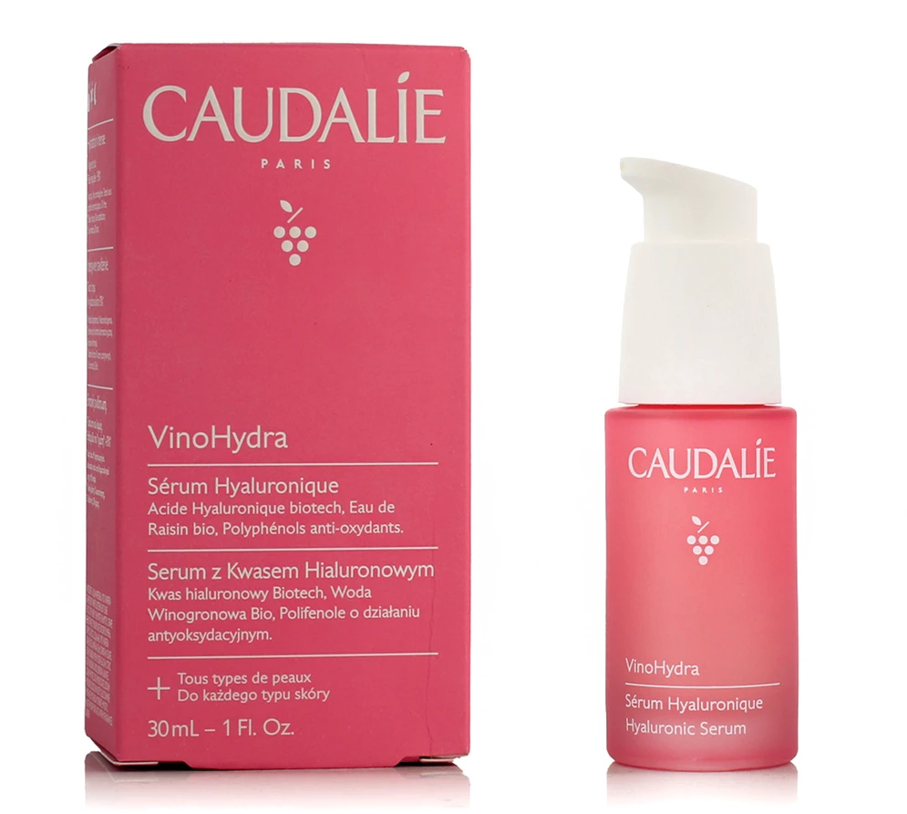 Caudalie VinoHydra Hyaluronic Serum drėkinamasis serumas pirmosioms raukšlėms, 30 ml
