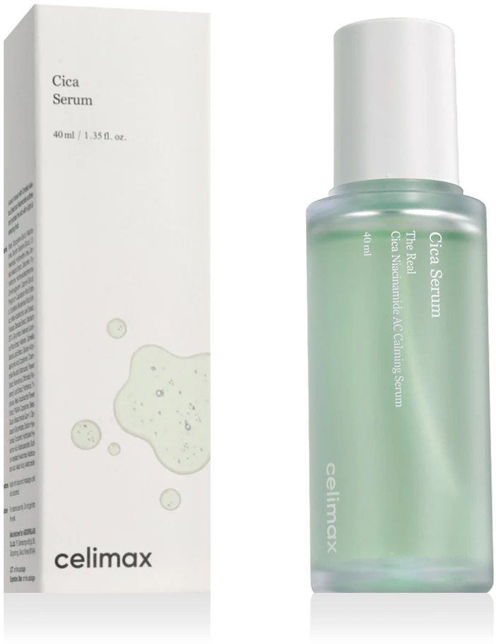 Celimax - Tikrasis Cica Niacinamido AC raminamasis serumas - 40 ml