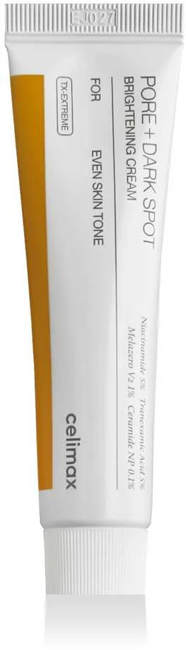 Celimax Pore+Dark Spot Brightening Kreminis skaistinti padedantis kremas veidui, 35 ml