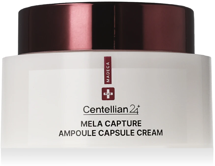 Centellian24 Madeca Mela Capture Ampoule Capsule Kreminis drėkinamasis ir skaistinamasis veido kremas, 55 ml