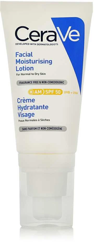 Drėkinamasis losjonas veidui Cerave Facial Moisturising Lotion SPF50, 52 ml