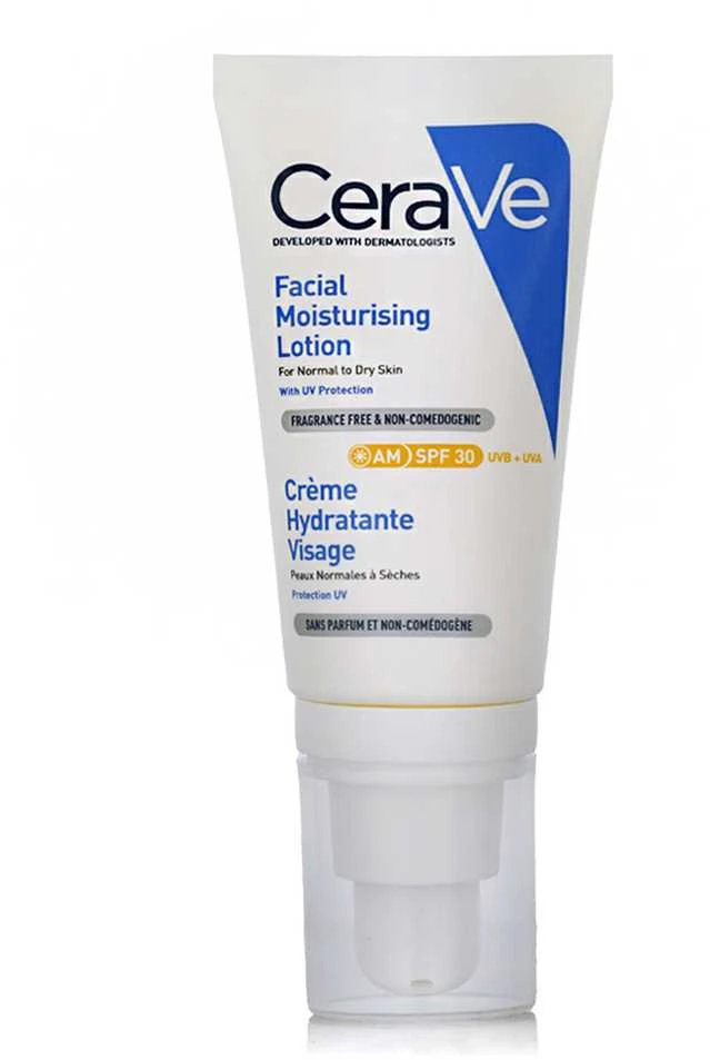 Drėkinamasis veido losjonas Cerave Facial Moisturising Lotion SPF30, 52 ml