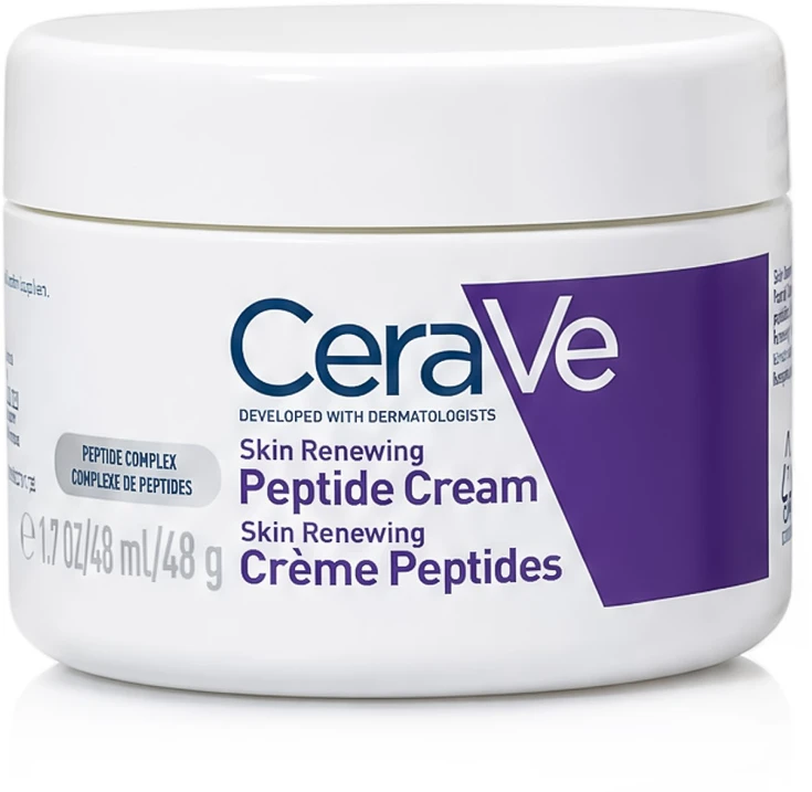 CeraVe Skin Renewing Peptide Kreminis regeneruojamasis naktinis veido kremas, 48 ml