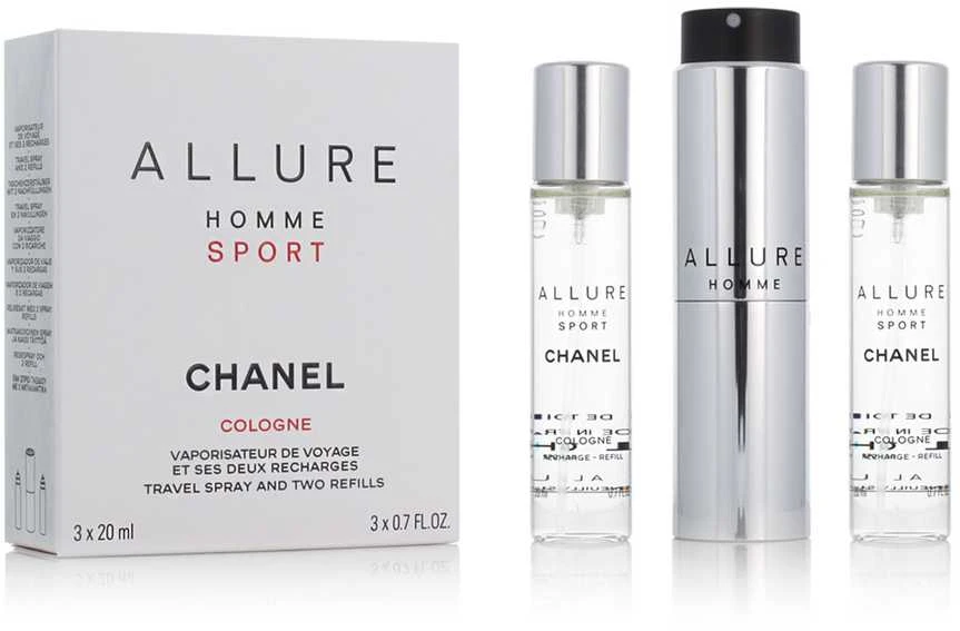 Chanel Allure Homme Sport rinkinys vyrams, 60 ml