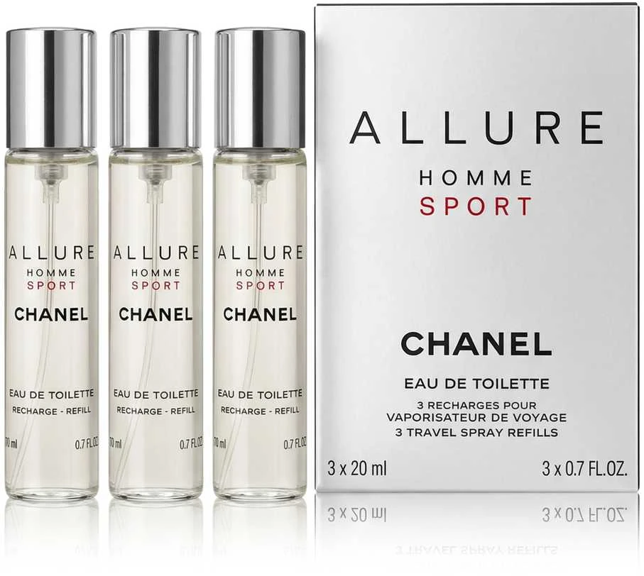 Chanel Allure Homme Sport rinkinys vyrams, 60 ml