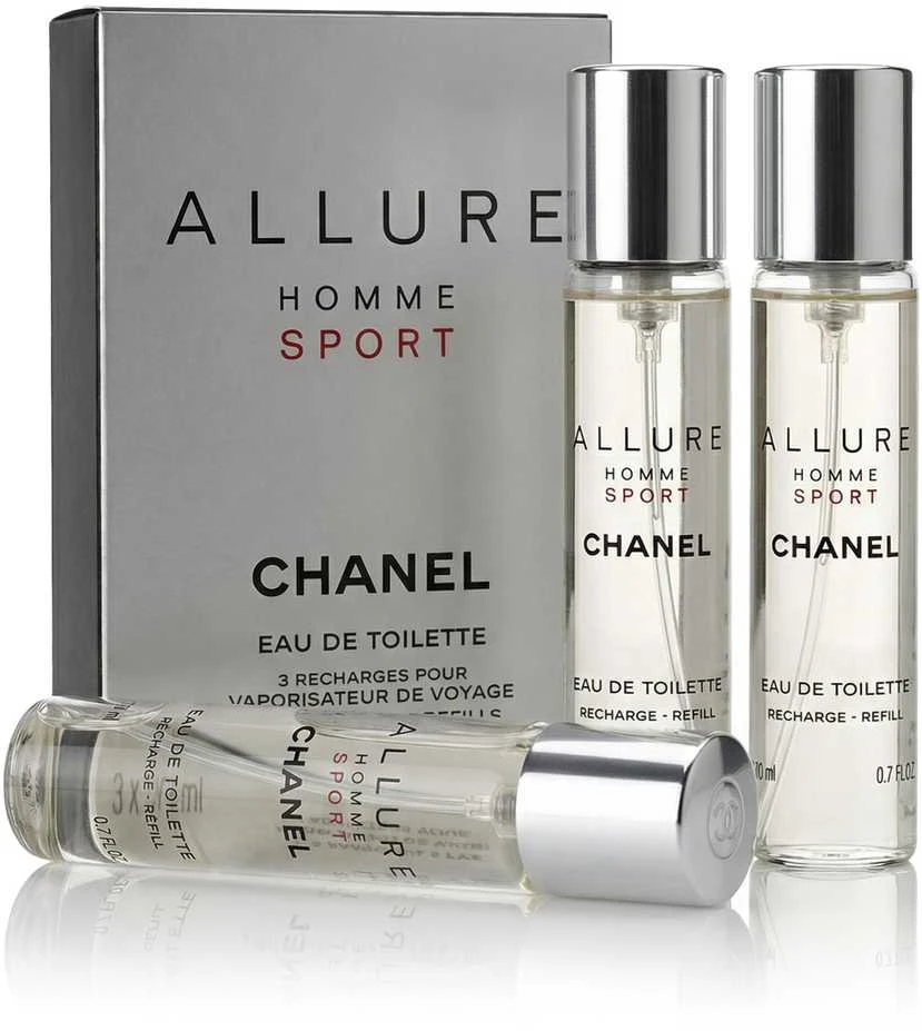 Chanel Allure Homme Sport rinkinys vyrams, 60 ml