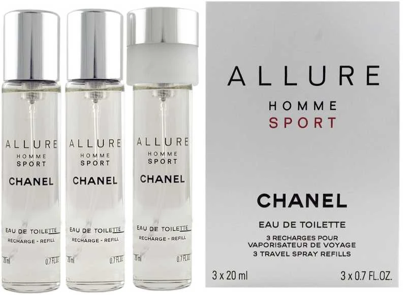 Chanel Allure Homme Sport rinkinys vyrams, 60 ml