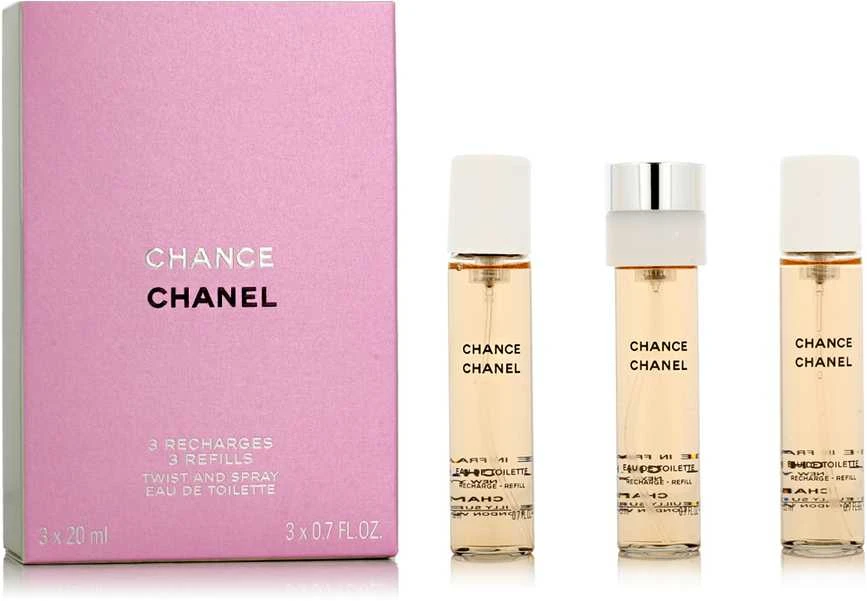 Chanel Chance Twist And Purškiklis rinkinys moterims, 60 ml