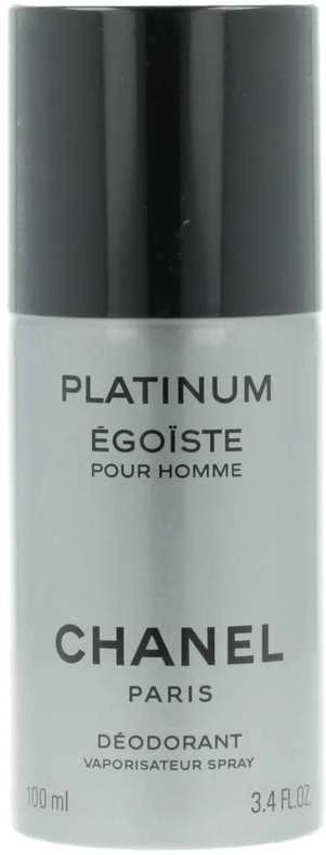 Chanel Platinum Egoiste Pour Homme Deo Purškiklis purškiamas dezodorantas vyrams, 100 ml