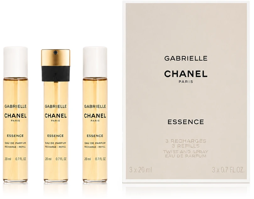 Kvepalai moterims Chanel Gabrielle Essence EDP, 3 x 20 ml
