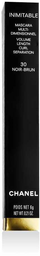 Shiseido Chanel Inimitable Multi Dimensional Blakstienų tušas 30 Noir Brun 6g