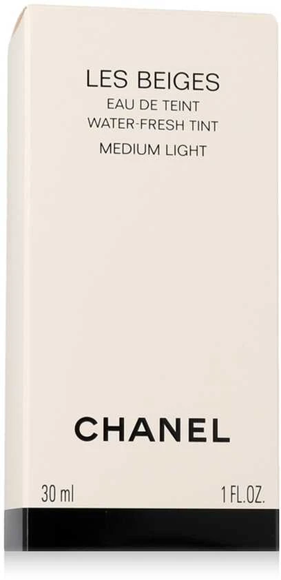 Chanel Les Beiges Vanduo-Fresh Tint lengva skysta pudra, atspalvis: Medium Light, 30 ml