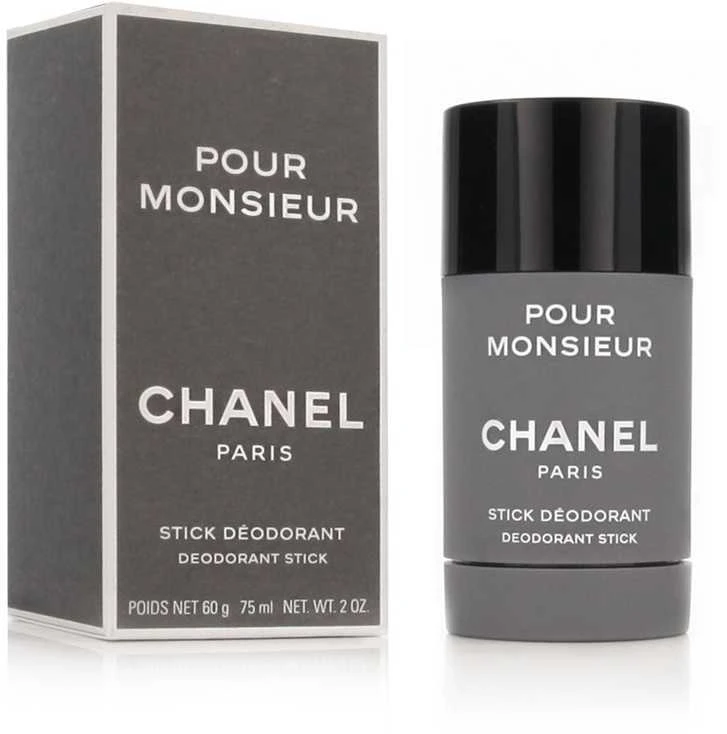 Chanel Pour Monsieur Deo Stick pieštukinis dezodorantas vyrams, 75 ml