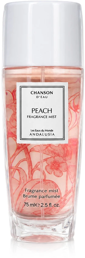Chanson D'eau persikų kūno purškiklis, 75 ml