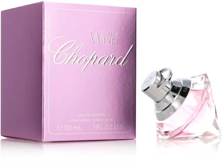 Chopard Rožinė Wish EDT tualetinis vanduo moterims, 30 ml
