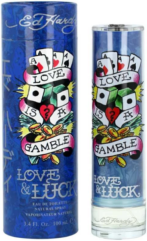 Christian Audigier Ed Hardy Love & Luck Man EDT tualetinis vanduo vyrams, 100 ml