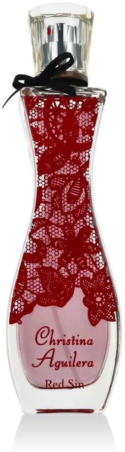Christina Aguilera Raudona Sin EDP parfumuotas vanduo moterims, 75 ml