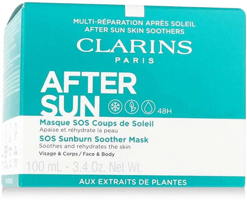 „Clarins After Sun SOS“ raminamoji kaukė nuo saulės nudegimo, 100 ml