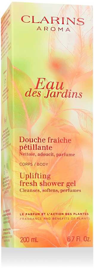 Clarins Eau Des Jardins Uplifting Fresh Dušo želė 200 ml