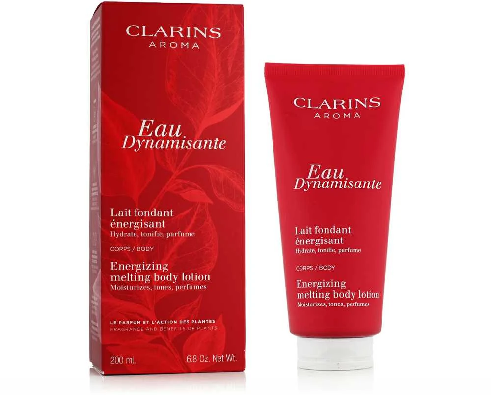 Clarins Eau Dynamisante Energizing Melting Losjonas kūnui kūno losjonas, 200 ml