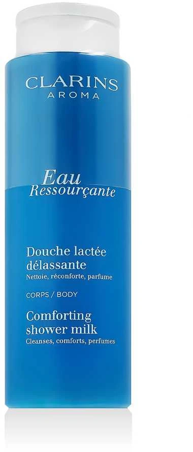 „Clarins“ vandenį papildantis dušo pienelis 200 ml