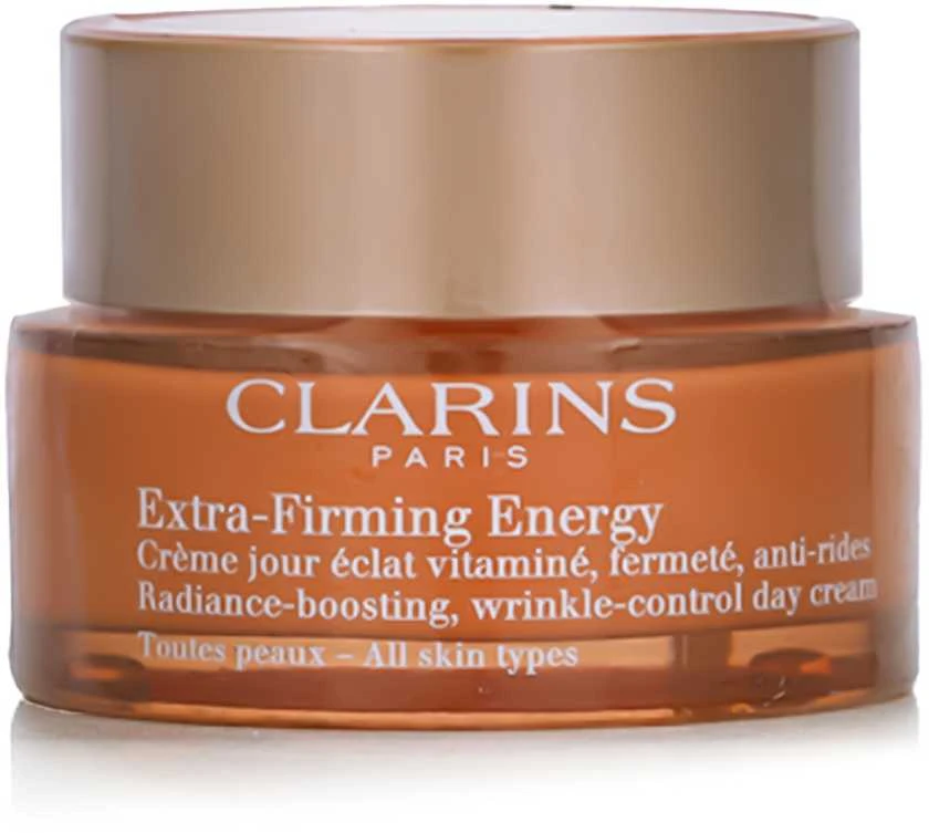 Clarins Extra Firming Energy Skaistinamasis bei stangrinamasis veido kremas brandžiai odai, 50 ml