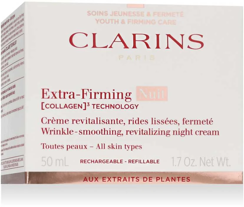 Clarins Extra Firming Night Kreminis, 50 ml