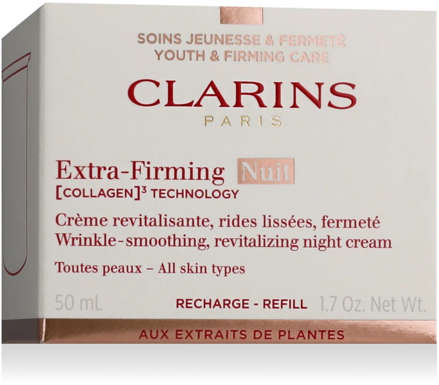 Clarins Ypač Firming Night Kremas papildymas, 50 ml