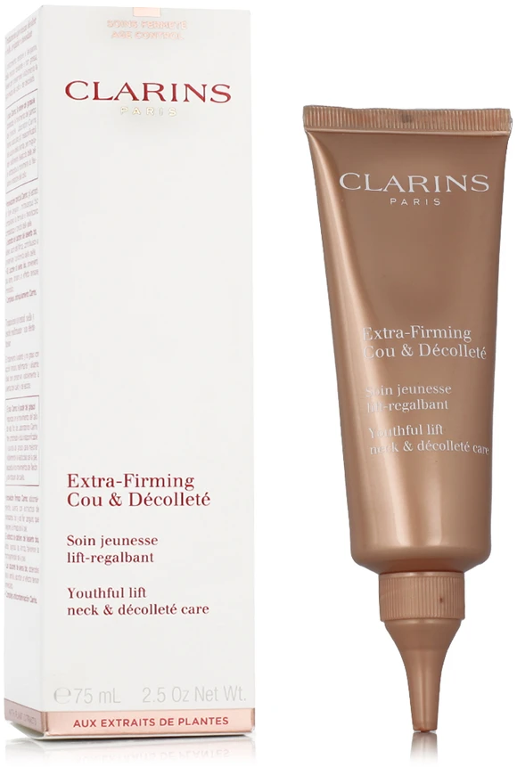 Clarins Extra-Firming Kreminis for Neck and Décolleté moterims, 75 ml