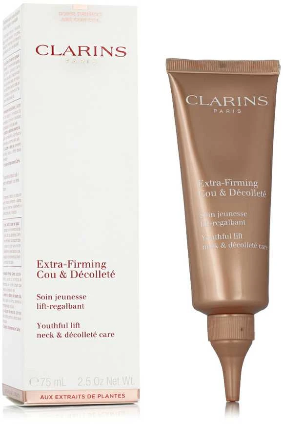 Clarins Extra-Firming Kreminis for Neck and Décolleté moterims, 75 ml