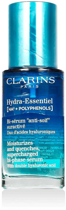Clarins Hydra-Essentiel Bi-Phase Serum drėkinamasis veido serumas, 30 ml