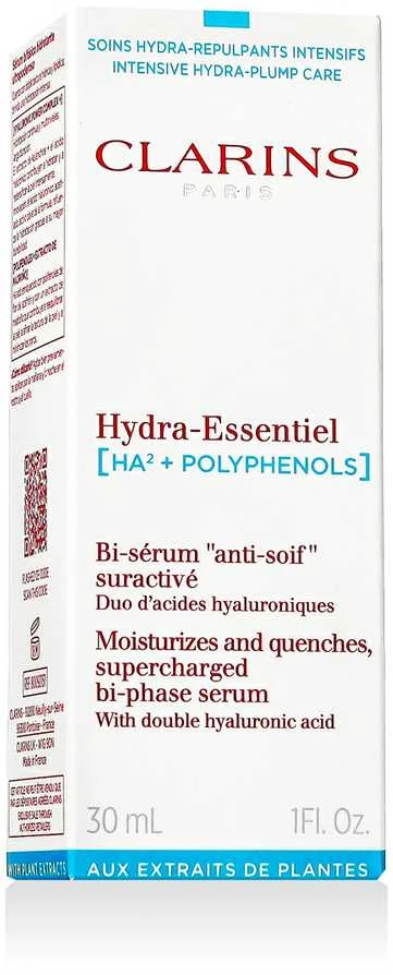 Clarins Hydra-Essentiel Bi-Phase Serum drėkinamasis veido serumas, 30 ml