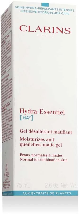 Clarins Drėkinamasis matinės odos gelis Hydra Essentiel (drėkina ir drėkina matinį gelį) 75 ml