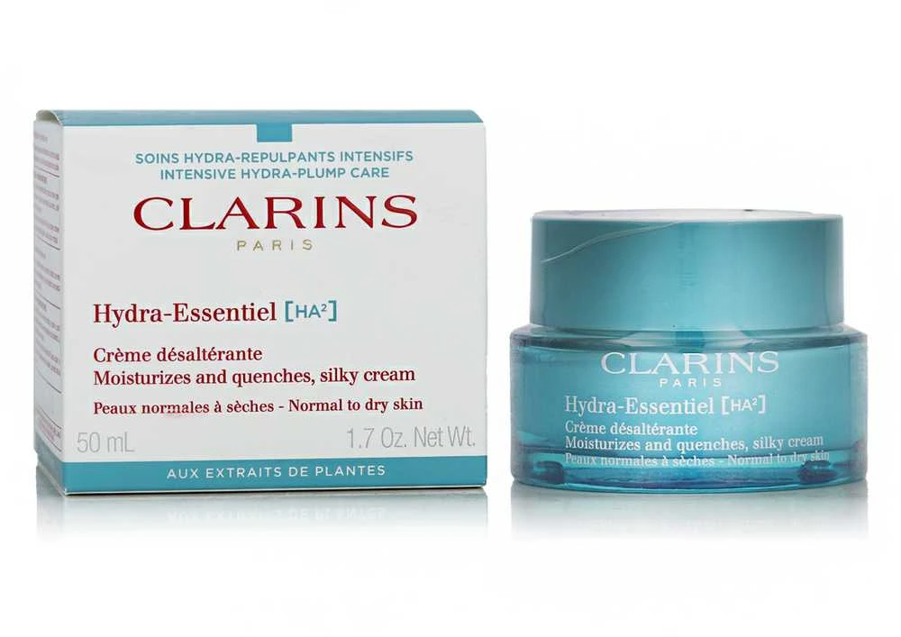 Clarins Hydra-Essentiel [HA2] Silky Kreminis Day Kreminis moterims, 50 ml