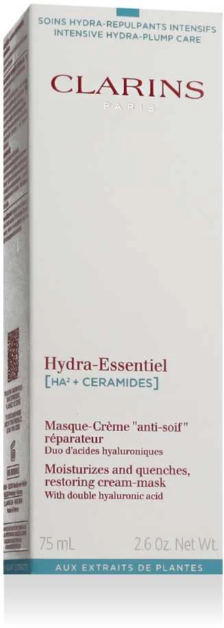 Clarins Hydra-Essentiel Restoring Kreminis-Mask drėkinanti veido kaukė, 75 ml