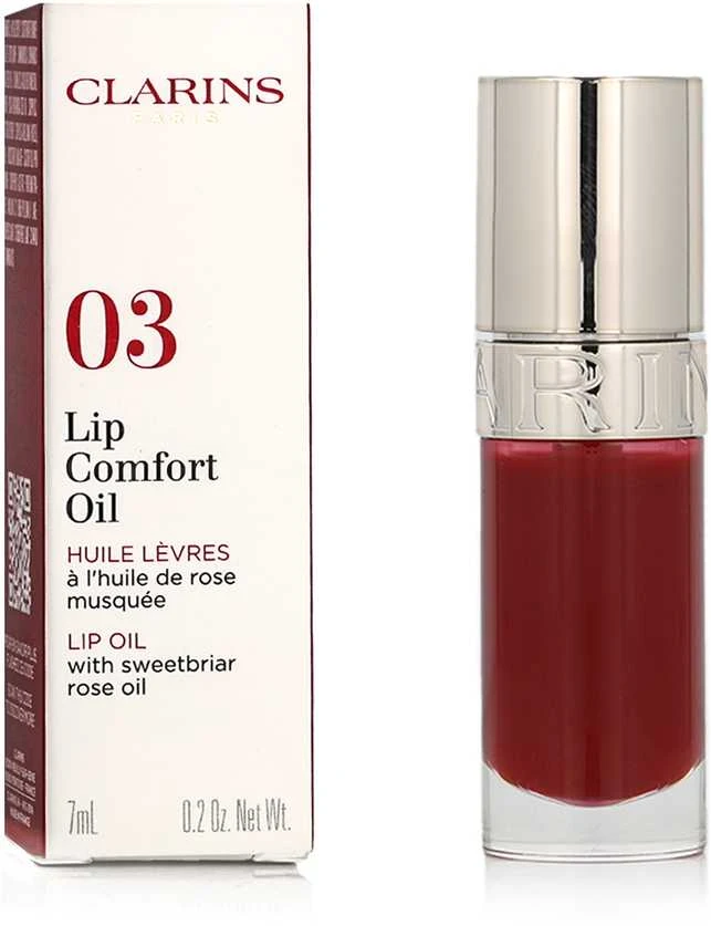 Lūpų aliejus Clarins Lip Comfort Oil  03 Cherry, 7 ml