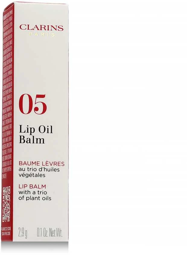 Clarins Lip Oil Balm lūpų balzamas, atspalvis: 05 Cherry, 2,9 g