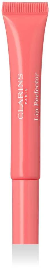 Clarins Lip Perfector Shimmer Lūpų blizgis lūpų blizgis, atspalvis: 01 Rose Shimmer, 12 ml
