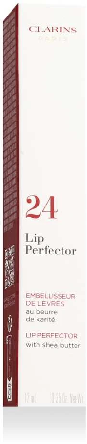 Clarins Lip Perfector Glow lūpų blizgis, atspalvis: 24 Fuchsia Glow, 12 ml