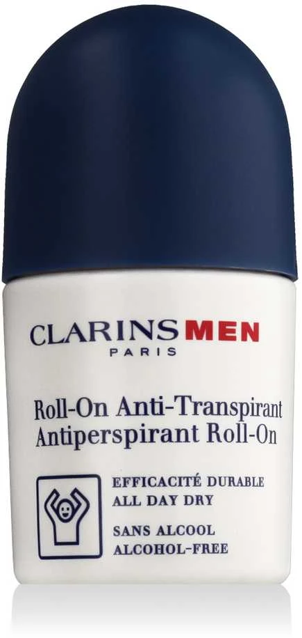 Clarins Men Antiperspirant Deo Roll-On rutulinis dezodorantas-antiperspirantas vyrams, 50 ml