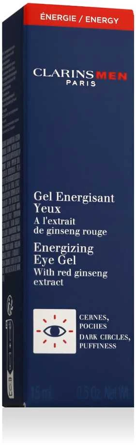 Clarins Men Energizing Eye Gel Eye Gel vyrams, 15 ml
