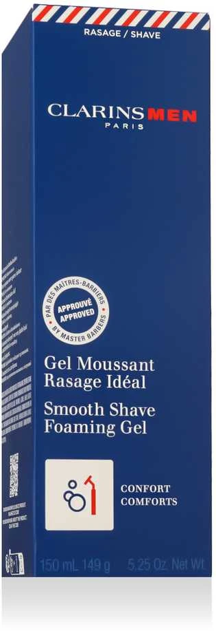 Clarins Men Smooth Shave Foaming Gel skutimosi putos vyrams, 150 ml
