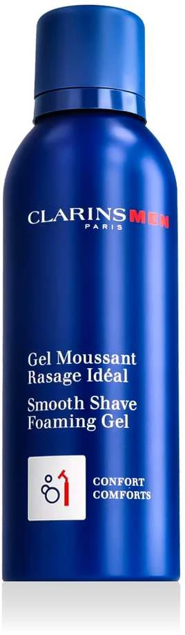 Clarins Men Smooth Shave Foaming Gel skutimosi putos vyrams, 150 ml