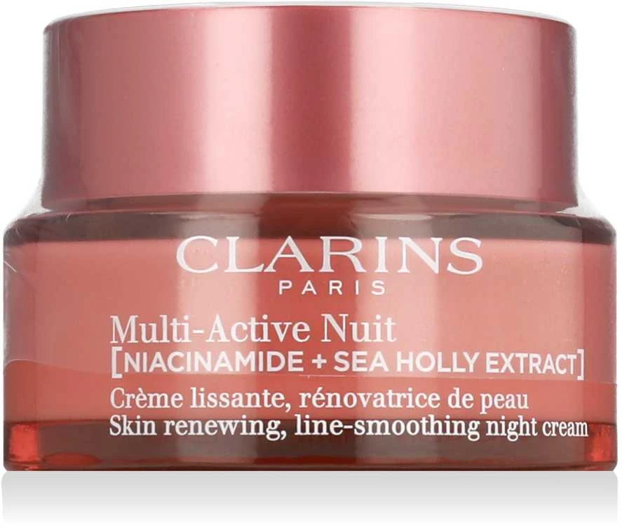 Clarins Multi-Active Nuit Night Kreminis naktinis veido kremas sausai odai, 50 ml