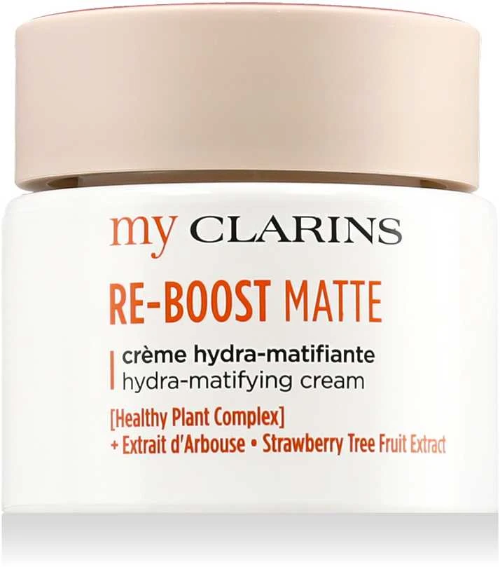 Clarins My Clarins Re-Boost Matte Hydra-Matifying Kreminis drėkinantis matinį efektą suteikiantis kremas mišriai / riebiai veido odai, 50 ml