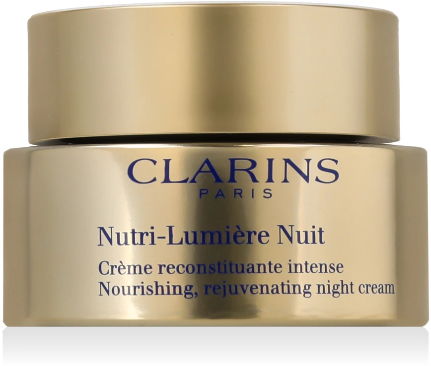 Clarins Nutri-Lumiére Night Skin Kreminis moterims, 50 ml