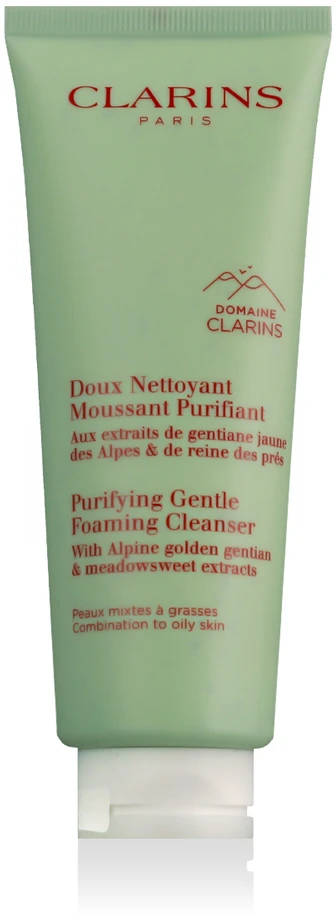 Clarins Purifying Gentle Foaming Valiklis veido valomosios putos, 125 ml